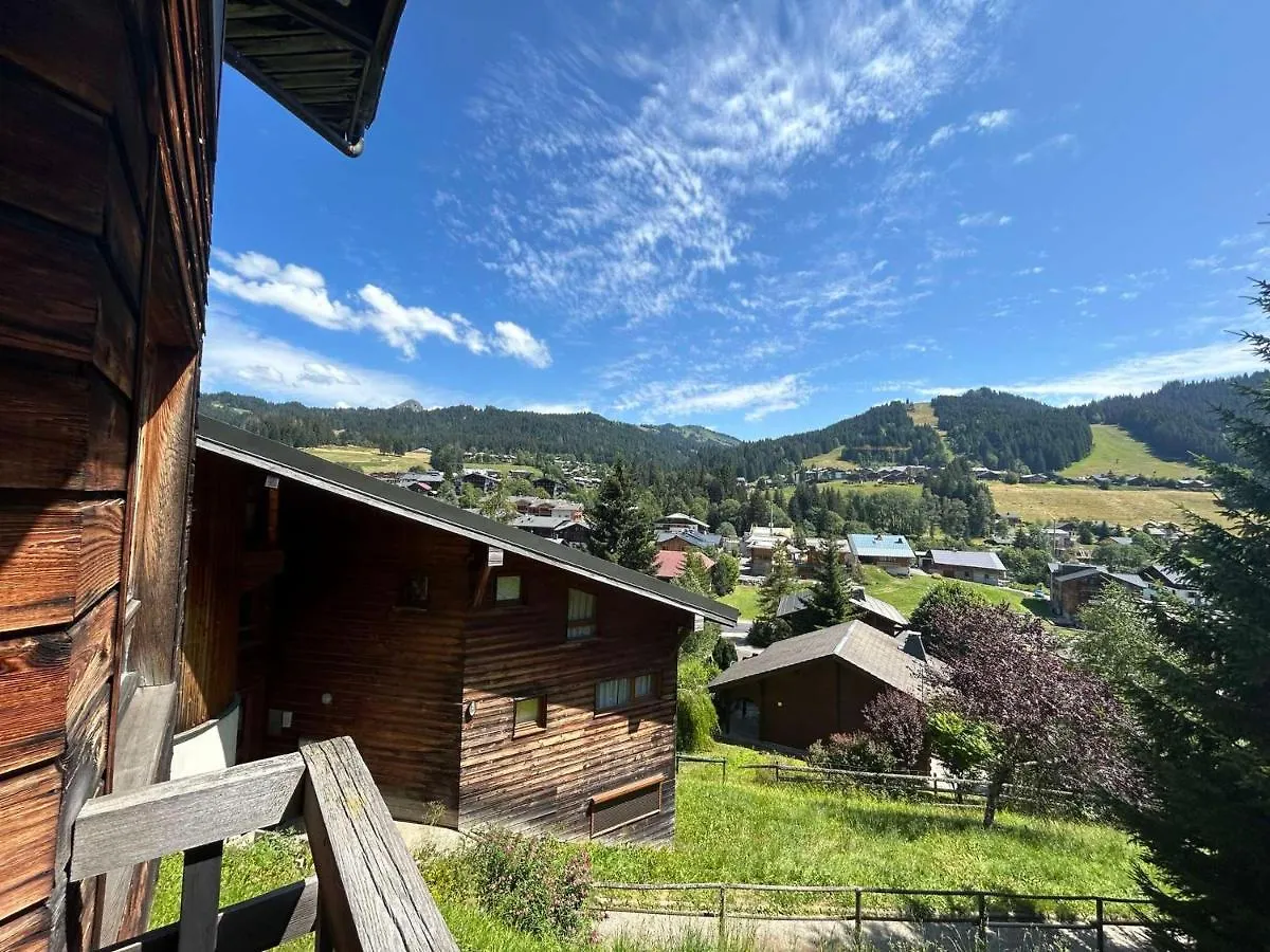 Les Gets - Appartement Renove 3 Etoiles, Face Aux Pistes, Balcon Et Parking - Fr-1-623-294 Franciaország